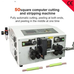 Automatic Computerized Wire Stripper Cutting Cable Peeling Machine Power Cable Stripping Machine