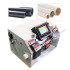 Fully Automatic Rotary PE PVC Tube Cutting Machine Belt Traction Non Burr Cutter
