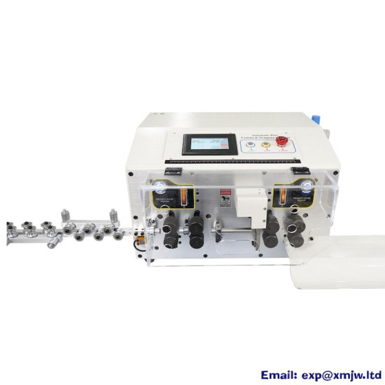 4.3 inch Touch Screen 8 Wheels Computer Automatic Wire Stripping Machine