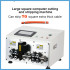 Automatic 70mm Square Wire Feeder Wire Harness Stripping Machine Cable Peeling Tool