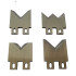 Durable Computer Cutting Stripping Machine Knives Die Automatic Stripper Cutter Blades
