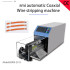Large Square Coaxial Cable Spin Stripper Semi-automatic New Energy Wire Peeling Machine