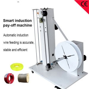 Automatic Coil Wire Pay off Device Wire Feeding Machine Cable Feeder