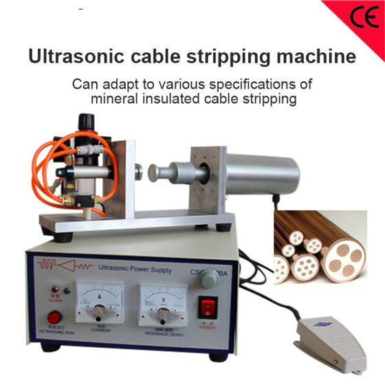 Mineral Insulated Cable Stripping Machine Ultrasonic Power Cable Strip Machines