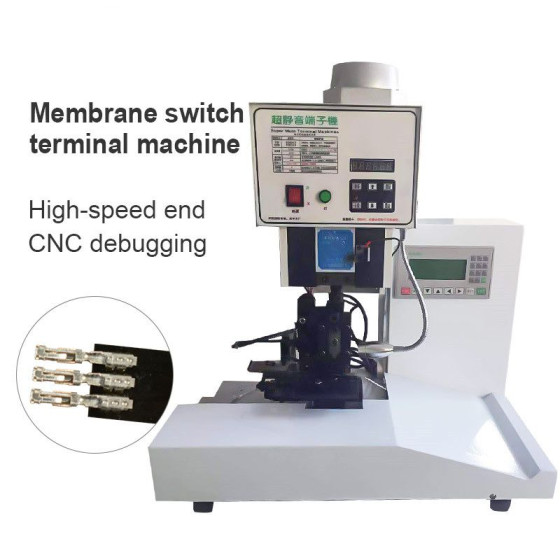Semi-automatic Membrane Wire Switch Terminal Crimping Machine FFC Crimper