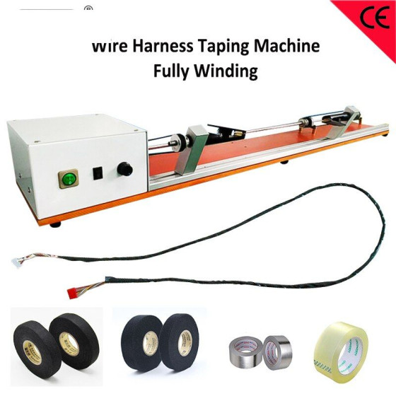 Multi-ple Electric Wire Full Wrap Tape Winding Machine Adhesive Tape Equipment