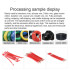 Fully Automatic Cutting Peeling Half Peel Machine Middle Strip Equipment