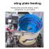 Sheath Multi-core Wire Peeling Twisting Crimping Machine Insulated Terminal