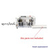 4.3 inch Touch Screen 8 Wheels Computer Automatic Wire Stripping Machine