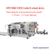Electric Wire Stripping Machine 8 Wheel Cable Stripping Cutter