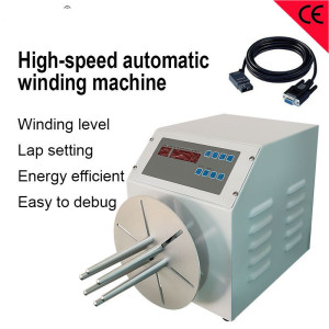 High Speed Automatic Winding Machine Single Wire Data Cables USB Wire Bundle Tool
