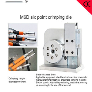 Large Square Penumatic Clamp Applicator Die Bar Terminal Press Mold