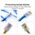 RJ45 Connector Tools Lan Cord Crystal Plug Crimp Connector Equip Crimping Machine