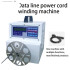 Round Wire Winding Machine Electric Data Cable Winding Tools High Speed Machine