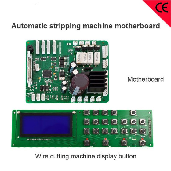 Automatic Wire Stripping Machine Motherboard Control Panel Display Buttons