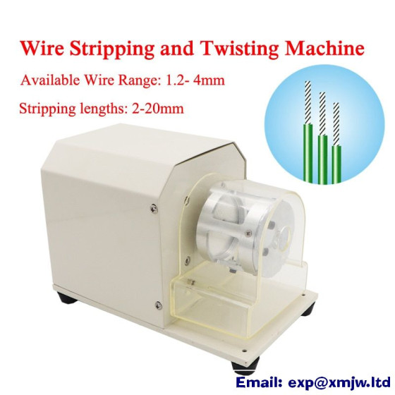 Electric Automatic Wire Stripping Twisting Machine Cable Cutting Stripper