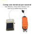 Foot-operated Pneumatic Crimping Machine Small Electrical Splicing Wire Crimping Pliers