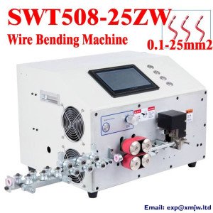 Automatic Wire Stripping Bending Machine Angle PVC Cable Bender