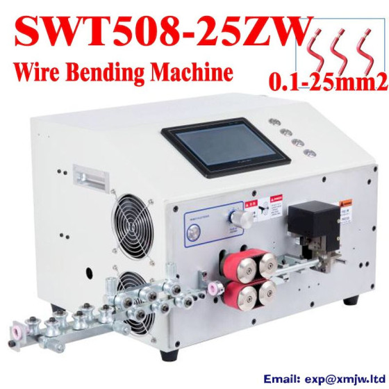 Automatic Wire Stripping Bending Machine Angle PVC Cable Bender