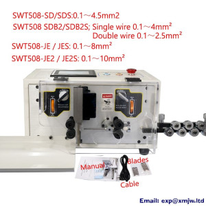 Section Wire Stripping Peeling Machine Scrap Cable Stripper Cutter Tool