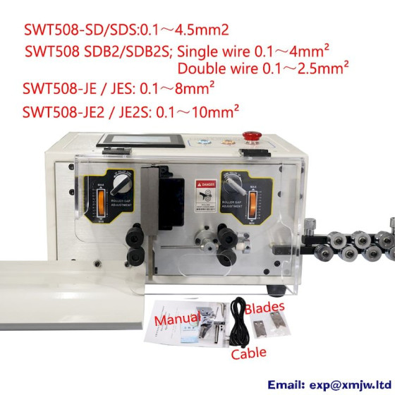 Section Wire Stripping Peeling Machine Scrap Cable Stripper Cutter Tool