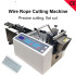 Metal Wire Rope Flat Cutting Machine Stainless Steel Copper Welding Wire Cutter