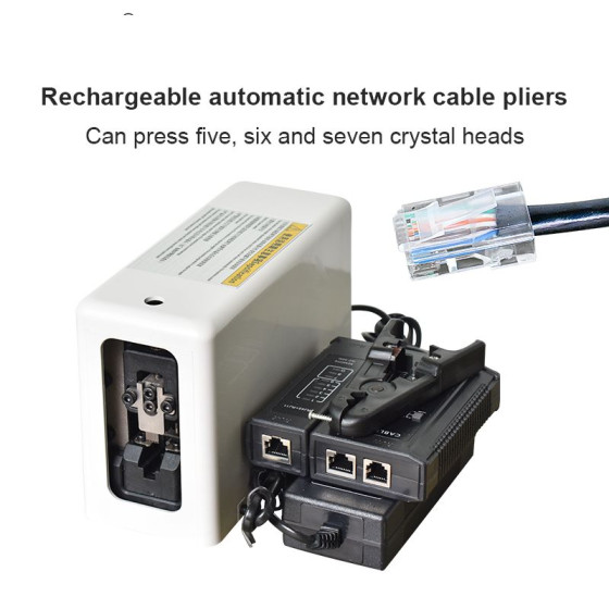 RJ45 Crimper Machine Ethernet Network Lan Cable Plug Crimping Pliers Machine