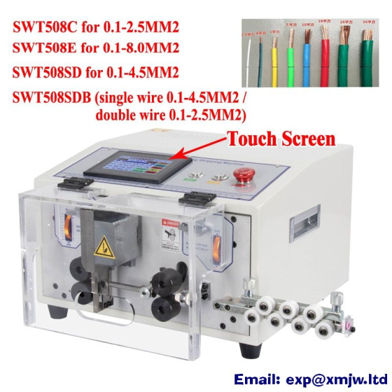 Touch Screen Automatic Wire Stripping Machine Cable Stripper