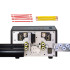 Fully Automatic Cutting Peeling Half Peel Machine Middle Strip Equipment