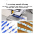 Direct Wire Winding Labeling Machine Wire Plug Folding Barcode Label DC Power Cables
