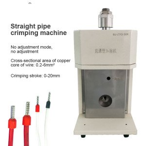 Semi-automatic Round Tube Terminal Wire Crimping Machine Automotive Wiring Harness