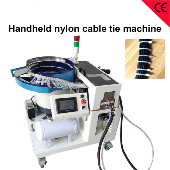 Handheld Nylon Cable Tie Machine Touch Screen Control Wire Harness Binding Machine