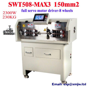 Full Servo Motor Driver Wire Peeling Stripping Cutting Machine Touch Screen