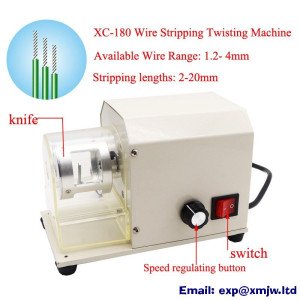 Electric Automatic Wire Stripping Machine Cable Twisting Peeling Tool