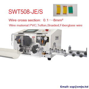 Touch Screen Wire Stripping Machine Cable Cutter Stripper