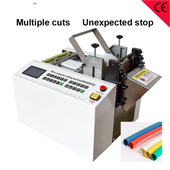 High Speed Automatic Heat Shrinkable Tube Cutting Machine Nylon Pipe Cutter