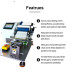Automatic Sticker Folding High Precision Jelly Labeling Machine Barcode Paper Tool