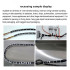 Handheld Nylon Cable Tie Machine Touch Screen Control Wire Harness Binding Machine