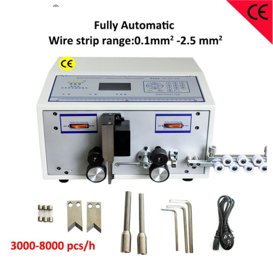 English Version Computerized Electric Wire Stripping Machine Double Wire Peel