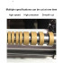 Thick Tube Paper Rolls Film Cut Machine Spindle Round Knife Middle Cut Equipment