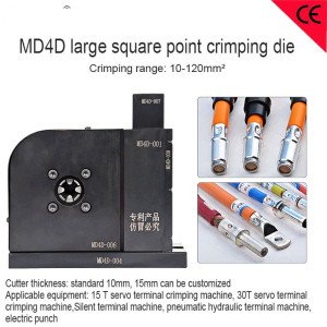 High Voltage Wire Clamp Applicator Cable Lugs Copper Tubular Terminal Press Die
