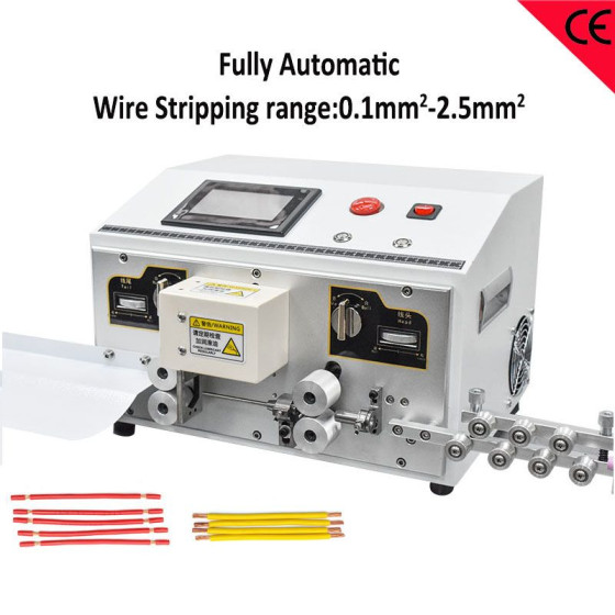 Touch Screen Wire Cable Stripping Machine Automatic Wire Industry Cable Peeling Machine