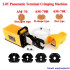 Pneumatic Terminal Crimping Machine Tool Non-insulated Cable Lugs Crimper