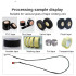Multi-ple Electric Wire Full Wrap Tape Winding Machine Adhesive Tape Equipment