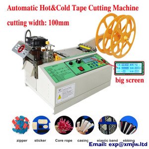 Automatic Computer Cloth Tape Cutting Machine Cold Knife Cutter Tools