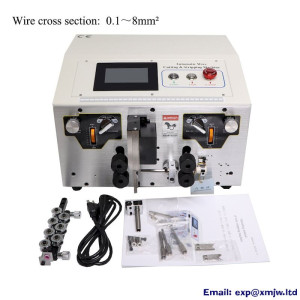 Touch Screen Wire Stripping Peeling Machine Cable Stripper with Jump Tube