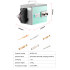 Pneumatic Terminal Electrical Splice Crimping Machine Pre-insulated Terminal Crimpers