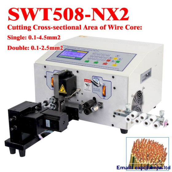 Automatic Computer Wire Stripper Twisting Peeling Stripping Cutting Machine
