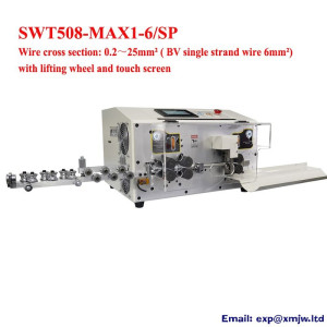 Wire Stripper with Lifting Wheel Computer Automatic Stripping Machine 6 Wheels