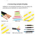 Eight Wheels Sheath Wire Computerized Stripping Machine Automatic Cable Peeling Equipment